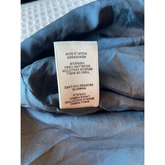 Rebecca Taylor Y2K Spaghetti Strap Cocktail Dark Gray Cheetah Mini Event Dress 8 - Picture 8 of 15